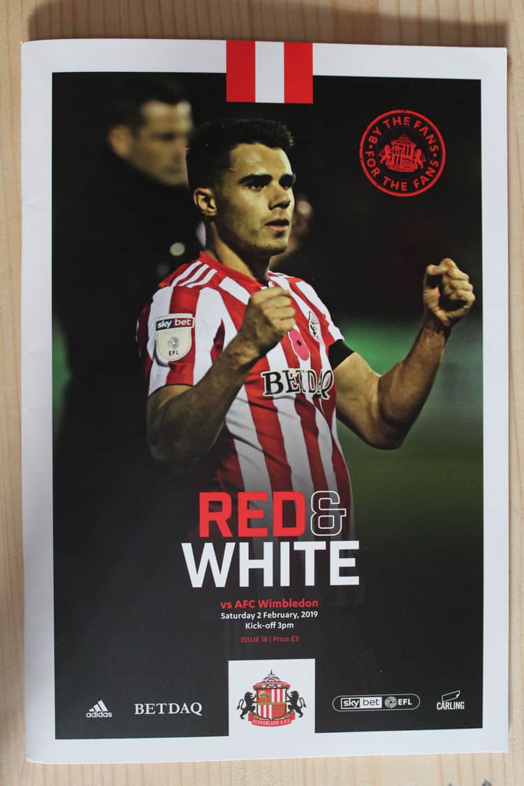 Sunderland FC v AFC Wimbledon FC